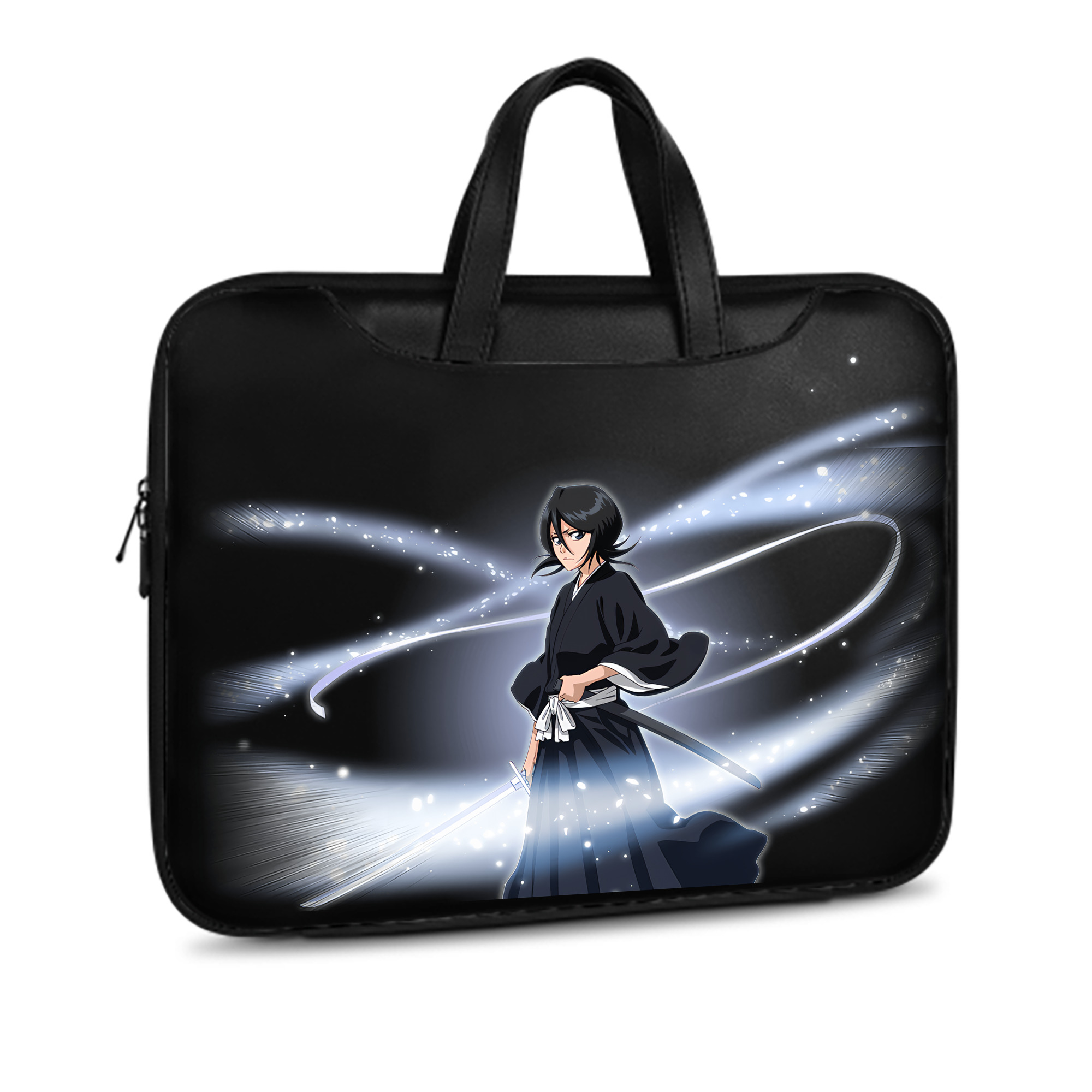 （画像用） ブリーチ 朽木ルキア BLEACH Kuchiki Rukia レザーラップトップバッグ　ノートパソコンケース