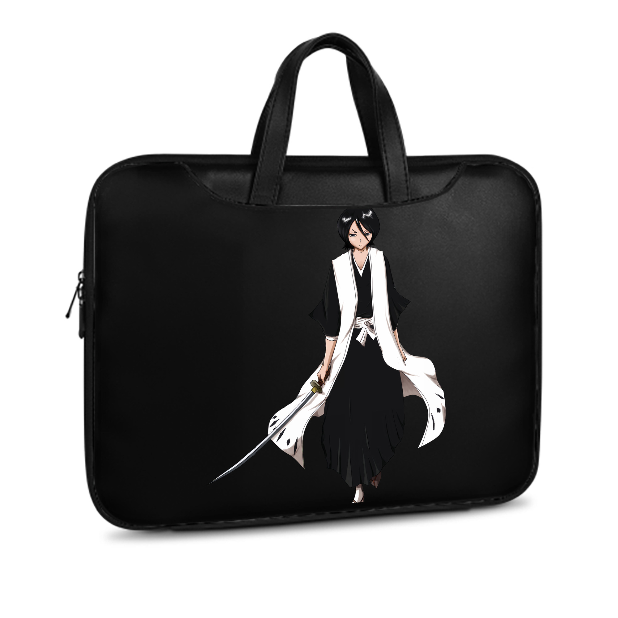 （画像用） ブリーチ 朽木ルキア BLEACH Kuchiki Rukia レザーラップトップバッグ　ノートパソコンケース