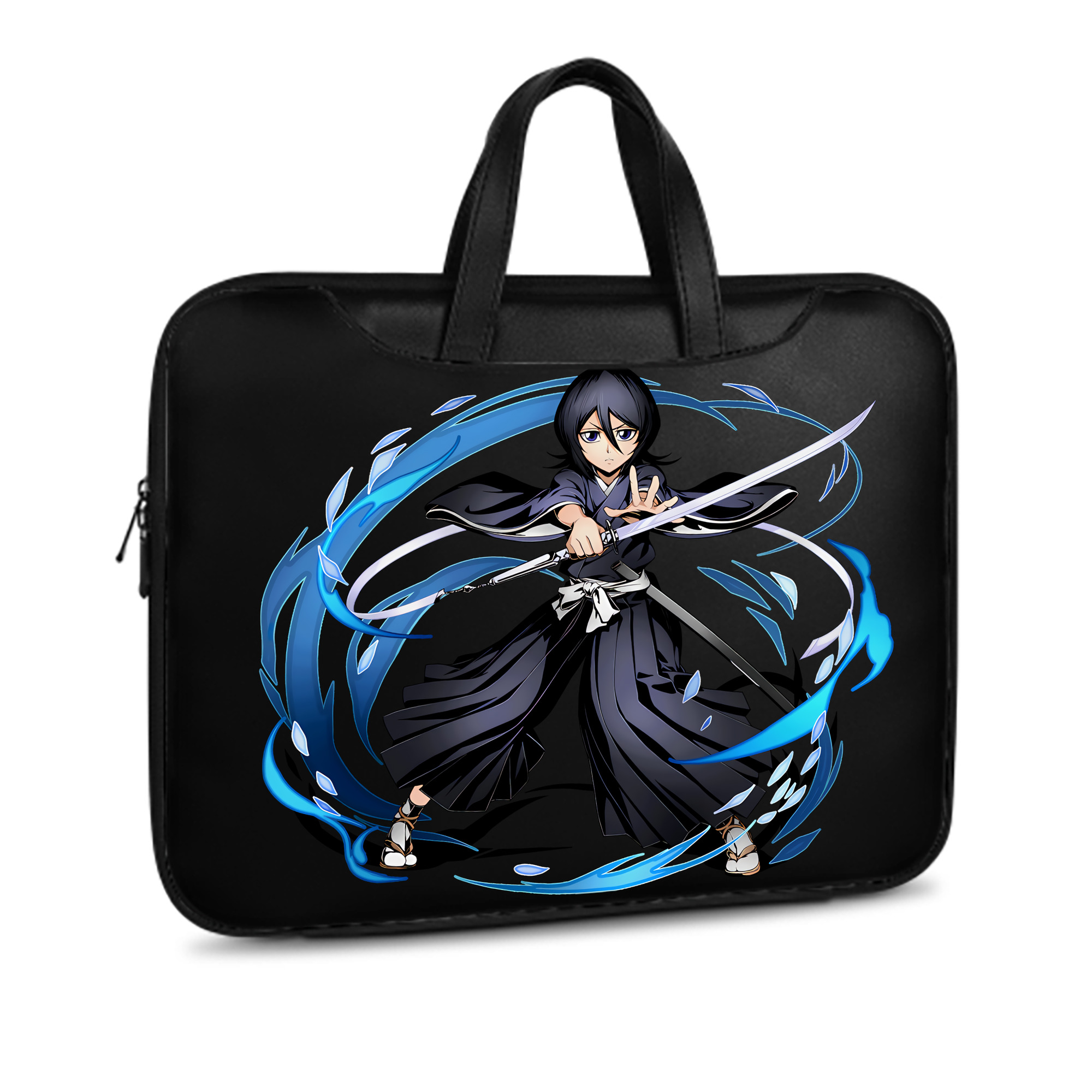 （画像用） ブリーチ 朽木ルキア BLEACH Kuchiki Rukia レザーラップトップバッグ　ノートパソコンケース