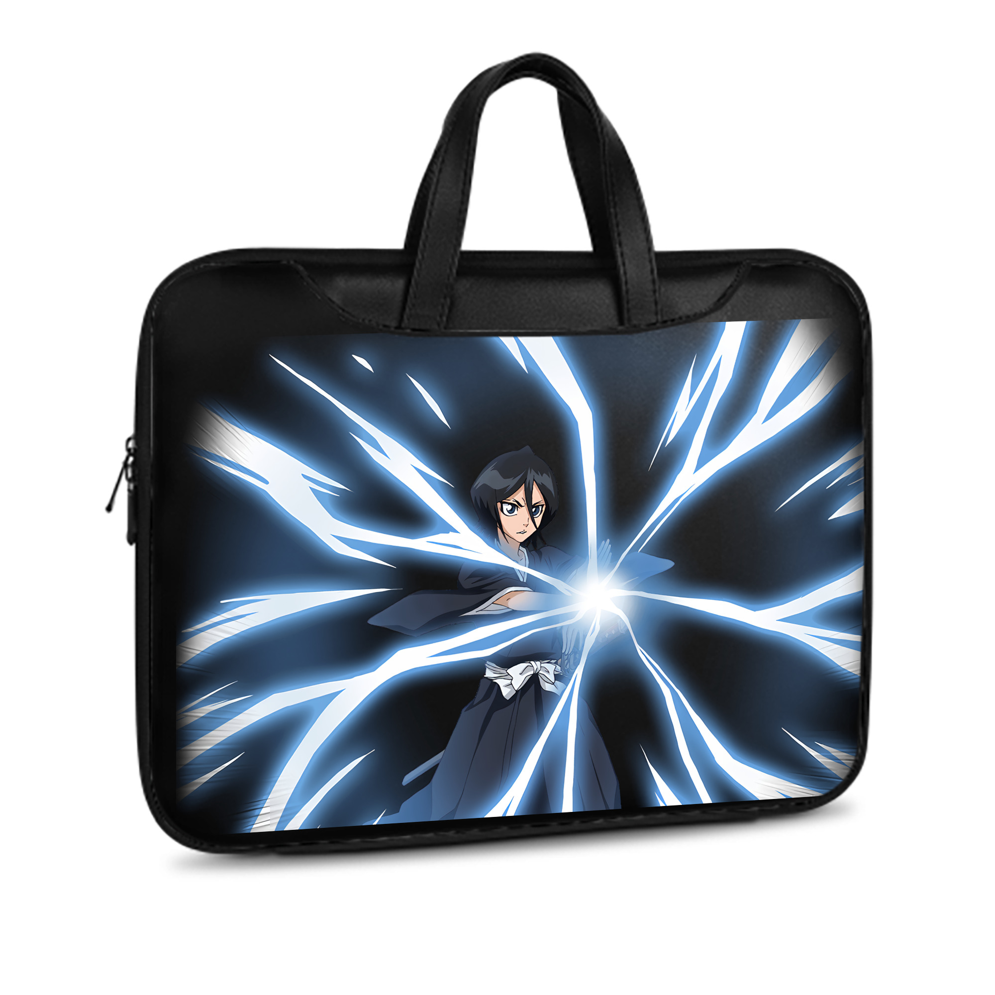 （画像用） ブリーチ 朽木ルキア BLEACH Kuchiki Rukia レザーラップトップバッグ　ノートパソコンケース