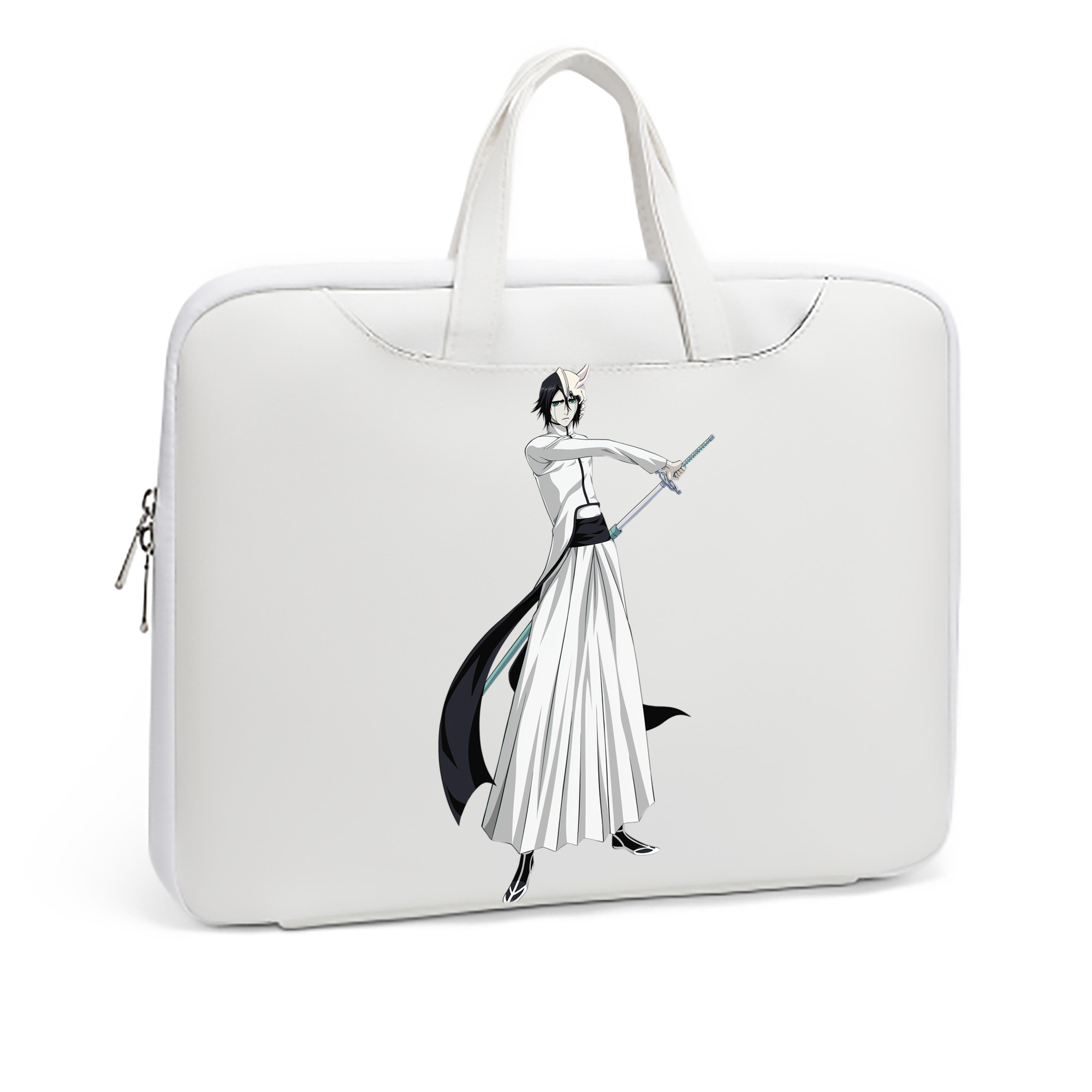 （画像用） ブリーチ ウルキオラ·シファー BLEACH Ulquiorra cifer レザーラップトップバッグ　ノートパソコンケース