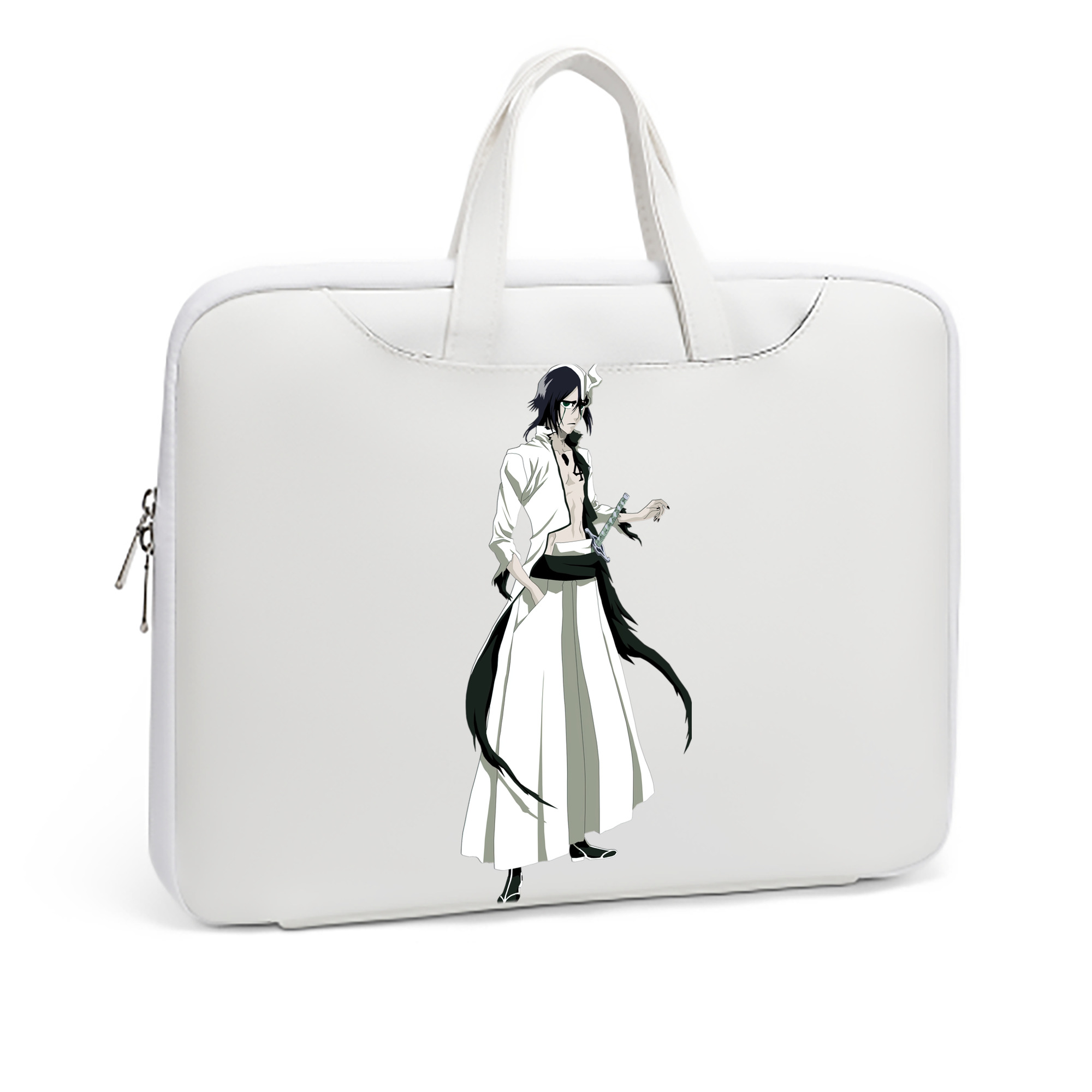 （画像用） ブリーチ ウルキオラ·シファー BLEACH Ulquiorra cifer レザーラップトップバッグ　ノートパソコンケース