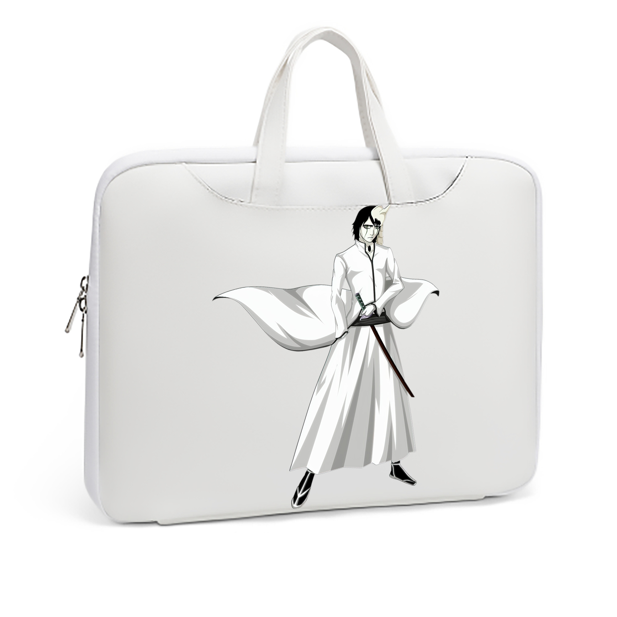 （画像用） ブリーチ ウルキオラ·シファー BLEACH Ulquiorra cifer レザーラップトップバッグ　ノートパソコンケース