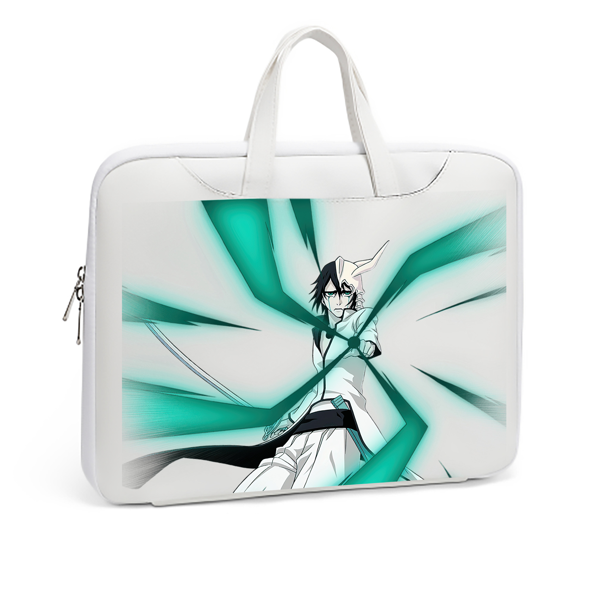 （画像用） ブリーチ ウルキオラ·シファー BLEACH Ulquiorra cifer レザーラップトップバッグ　ノートパソコンケース