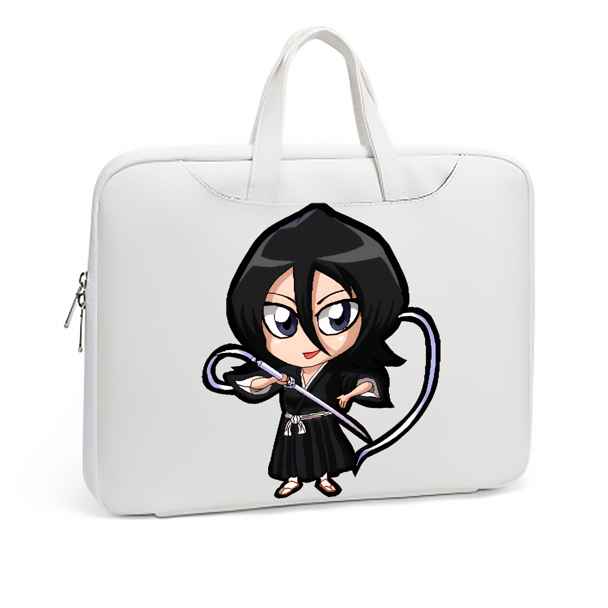 （画像用） ブリーチ 朽木ルキア BLEACH Kuchiki Rukia レザーラップトップバッグ　ノートパソコンケース