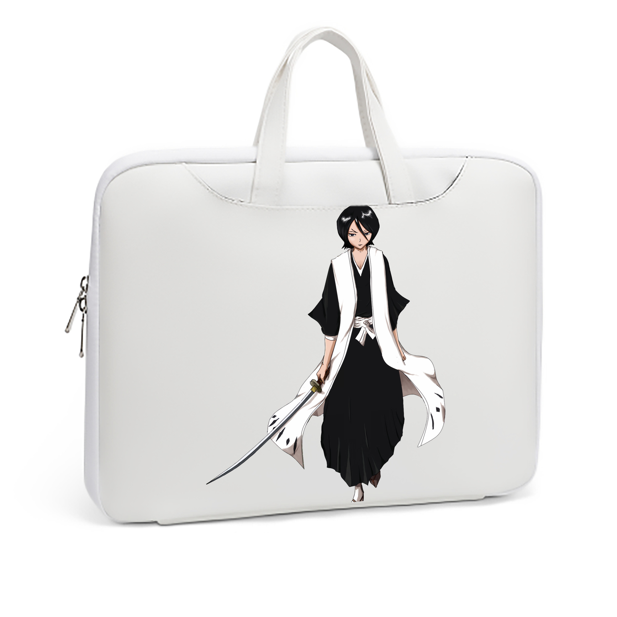 （画像用） ブリーチ 朽木ルキア BLEACH Kuchiki Rukia レザーラップトップバッグ　ノートパソコンケース