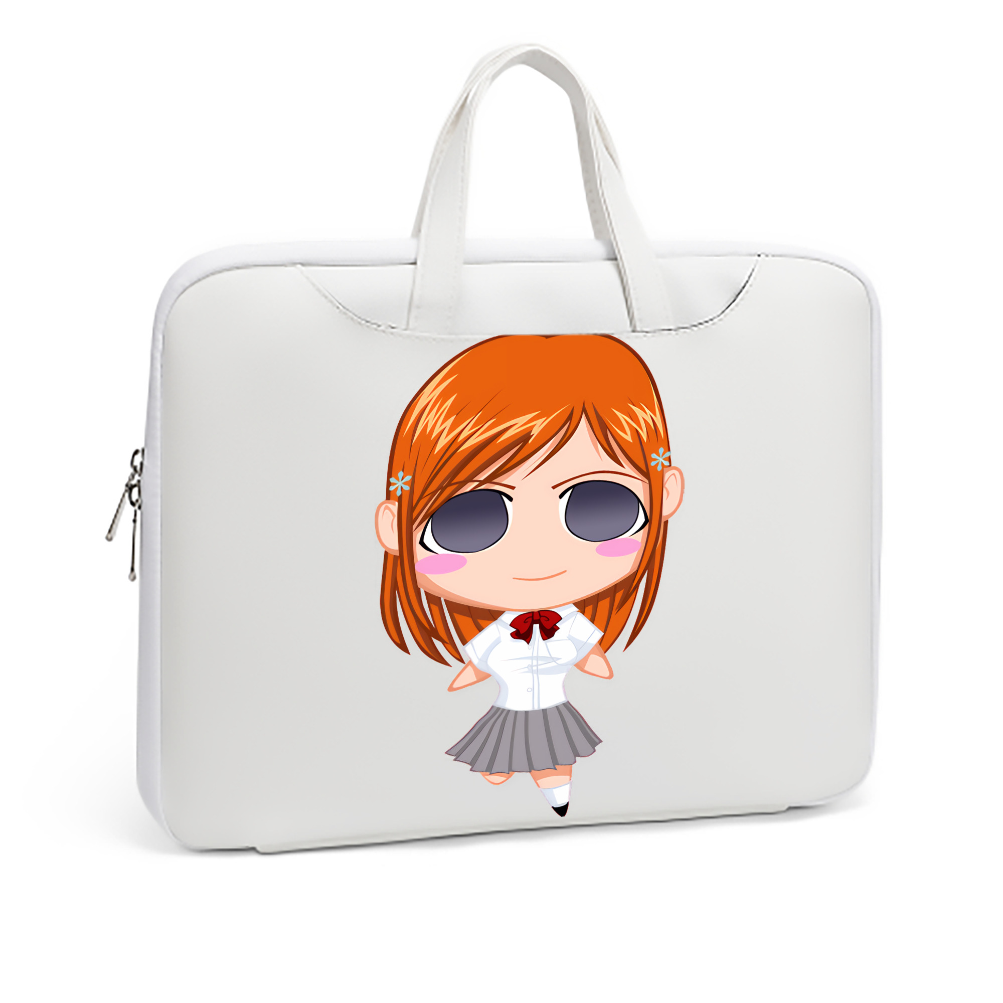 （画像用） ブリーチ 井上織姫（いのうえおりひめ） BLEACH Inoue Orihime レザーラップトップバッグ　ノートパソコンケース