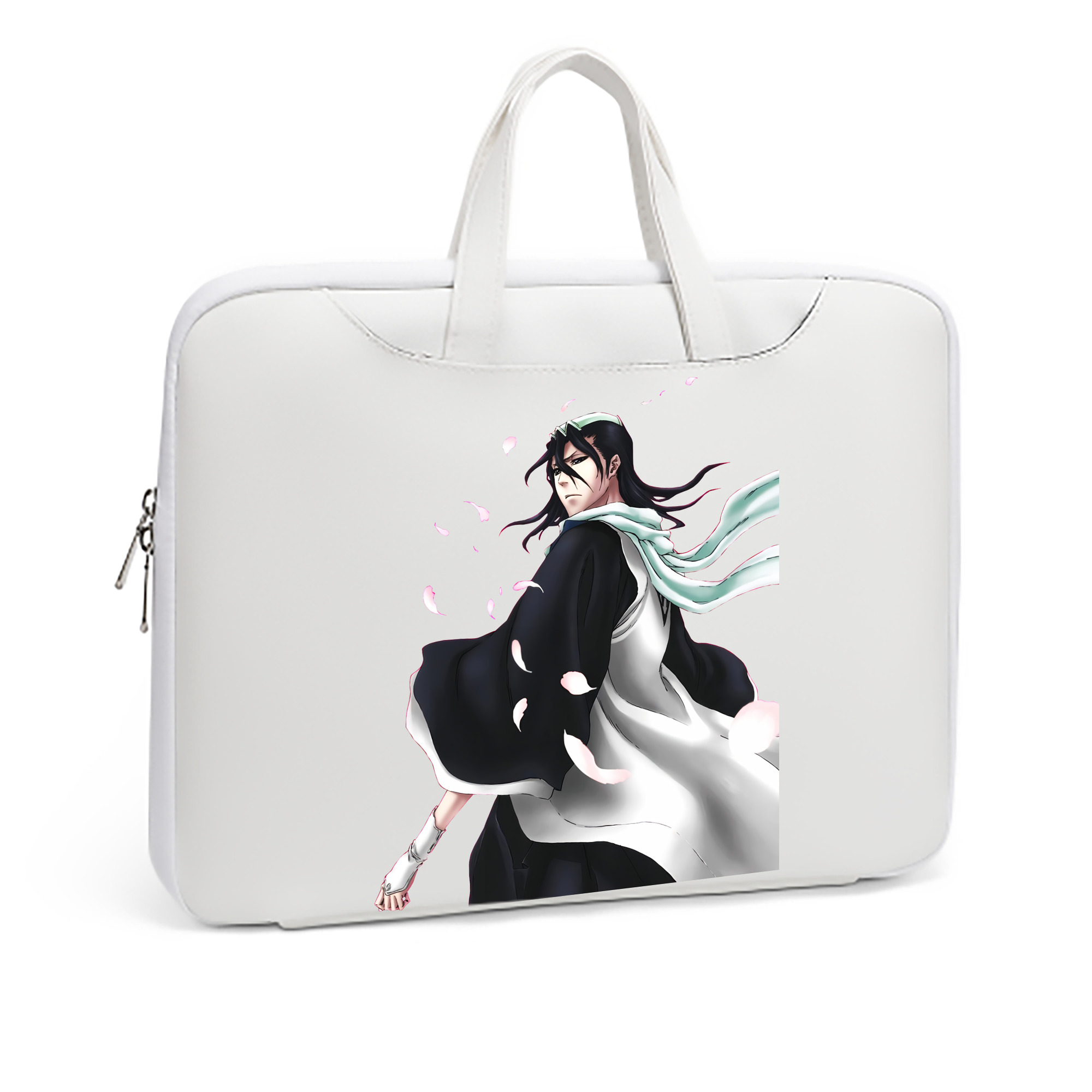 （画像用） ブリーチ くちき びゃくや BLEACH Kuchiki Byakuya レザーラップトップバッグ　ノートパソコンケース