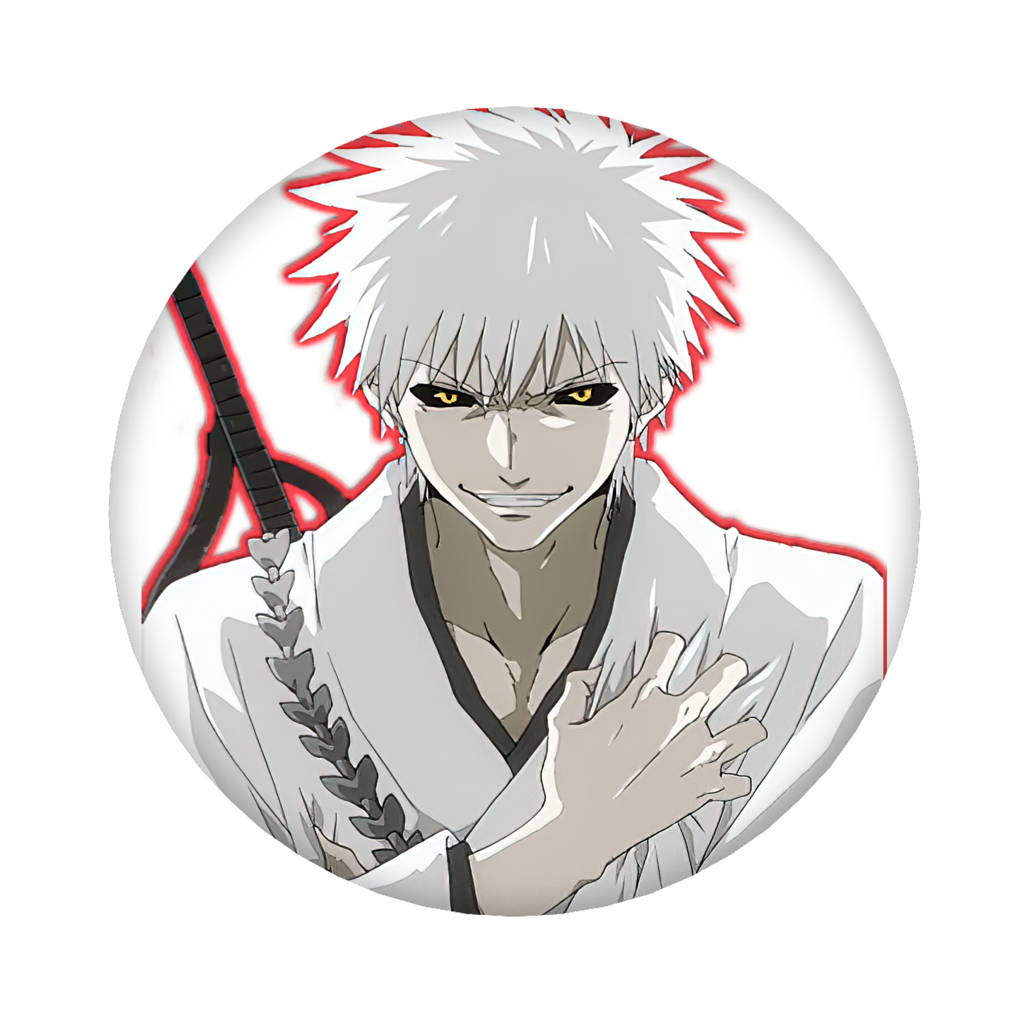 （画像用） ブリーチ 黒崎一護（くろさき いちご）BLEACH Kurosaki Ichigo 6cm 缶バッジ 複数セット