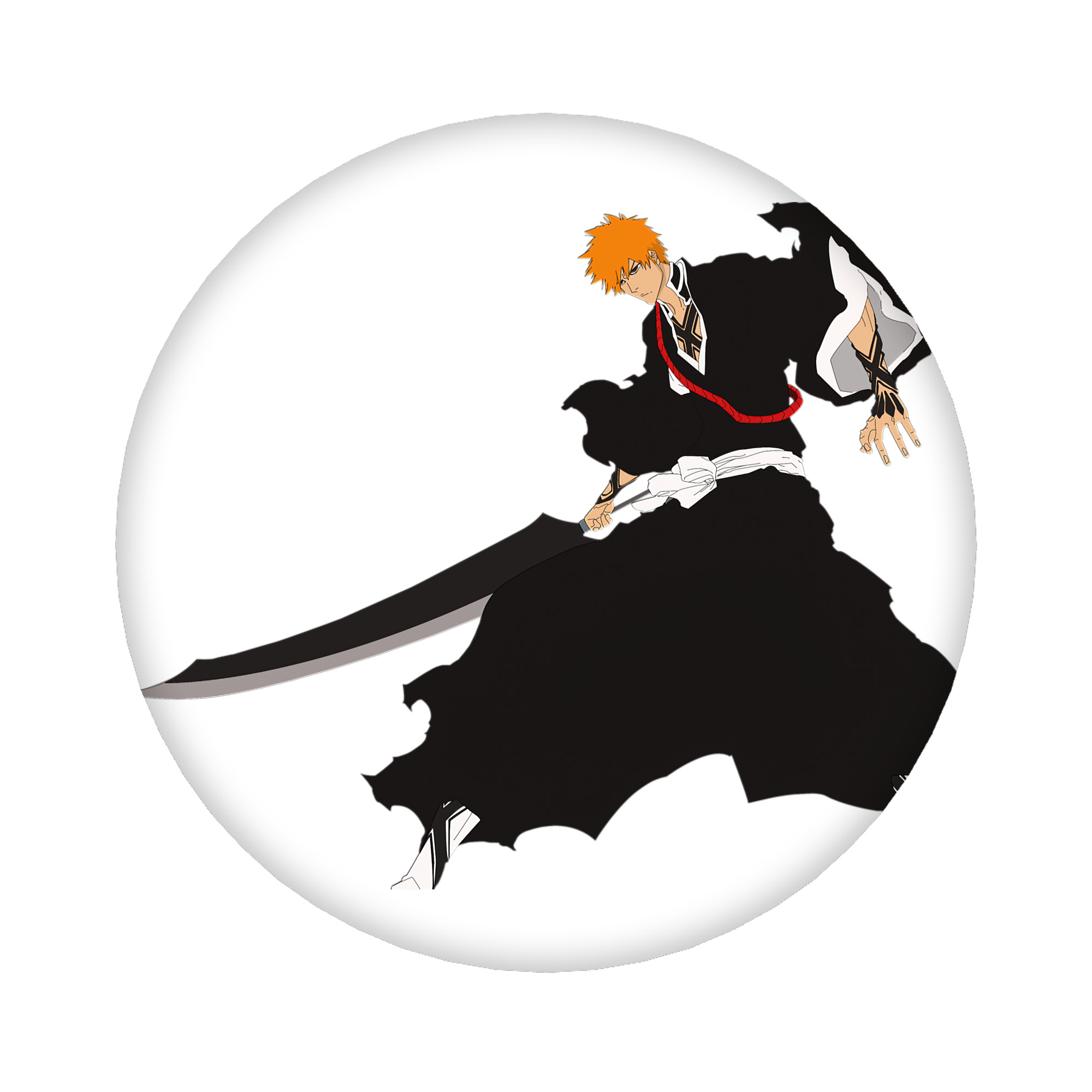 （画像用） ブリーチ 黒崎一護（くろさき いちご）BLEACH Kurosaki Ichigo 6cm 缶バッジ 複数セット