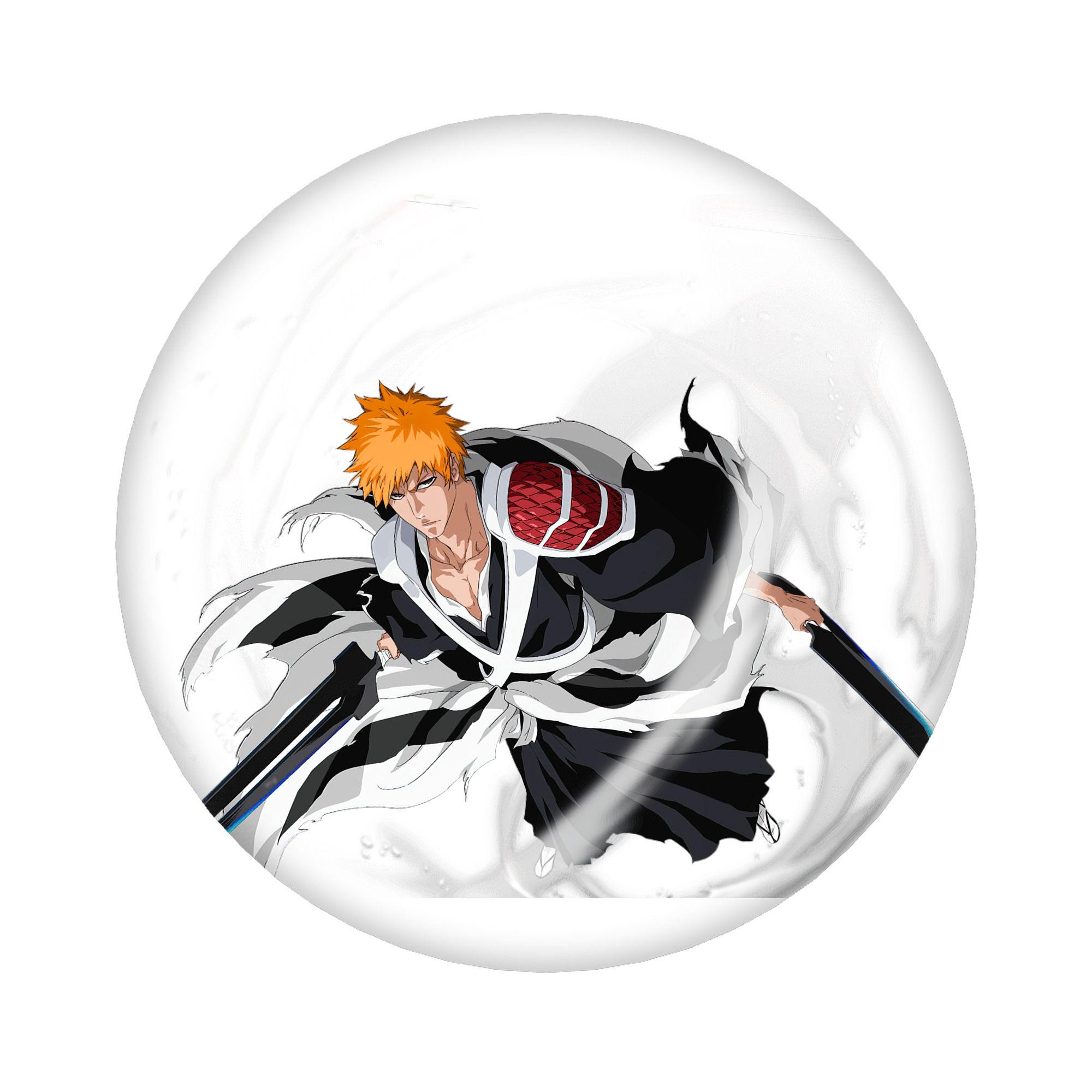 （画像用） ブリーチ 黒崎一護（くろさき いちご）BLEACH Kurosaki Ichigo 6cm 缶バッジ 複数セット