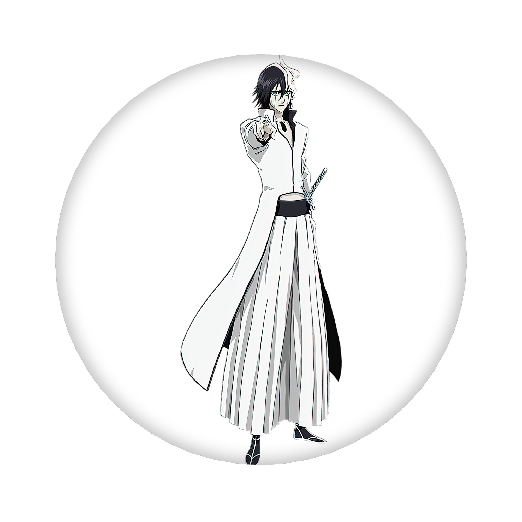 （画像用） ブリーチ ウルキオラ·シファー BLEACH Ulquiorra cifer 6cm 缶バッジ 複数セット