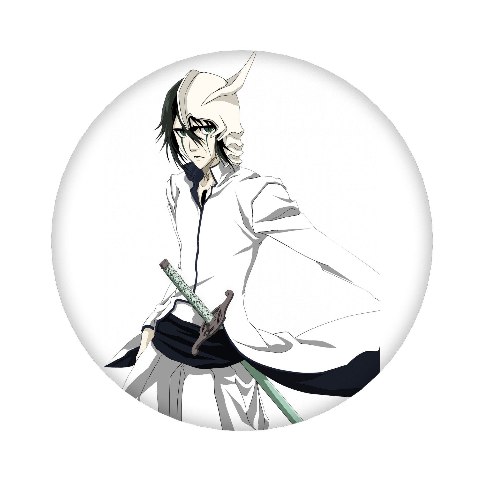 （画像用） ブリーチ ウルキオラ·シファー BLEACH Ulquiorra cifer 6cm 缶バッジ 複数セット