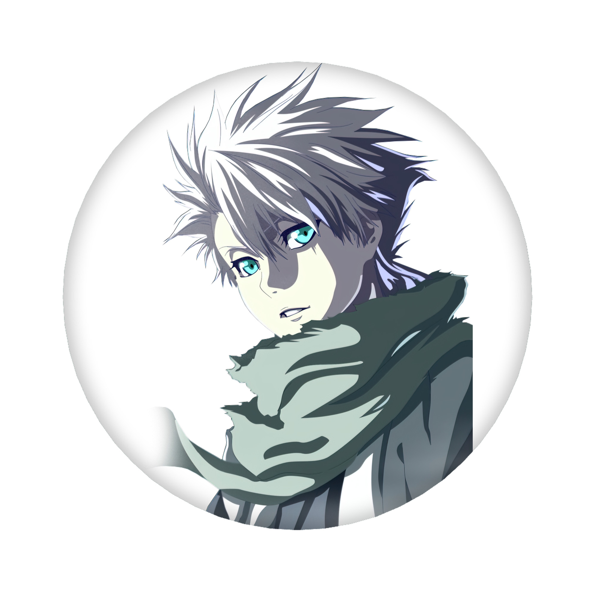 （画像用） ブリーチ 日番谷冬獅郎（ひつがや とうしろう） BLEACH Hitsugaya Toushirou 6cm 缶バッジ 複数セット